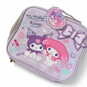 NWT Wet n Wild x My Melody & Kuromi makeup bag